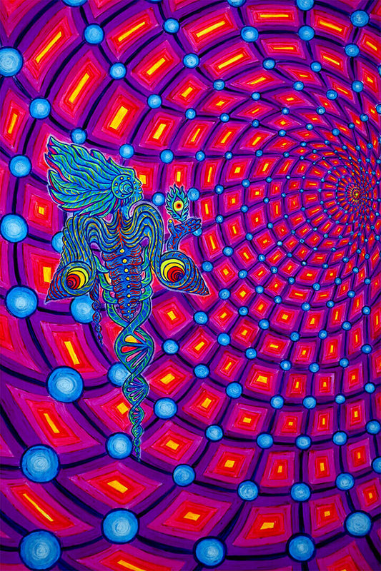 Vivid Phase Space Figure Poster Wall Art Print Home Wall Decor
