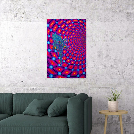 Vivid Phase Space Figure Poster Wall Art Print Home Wall Decor