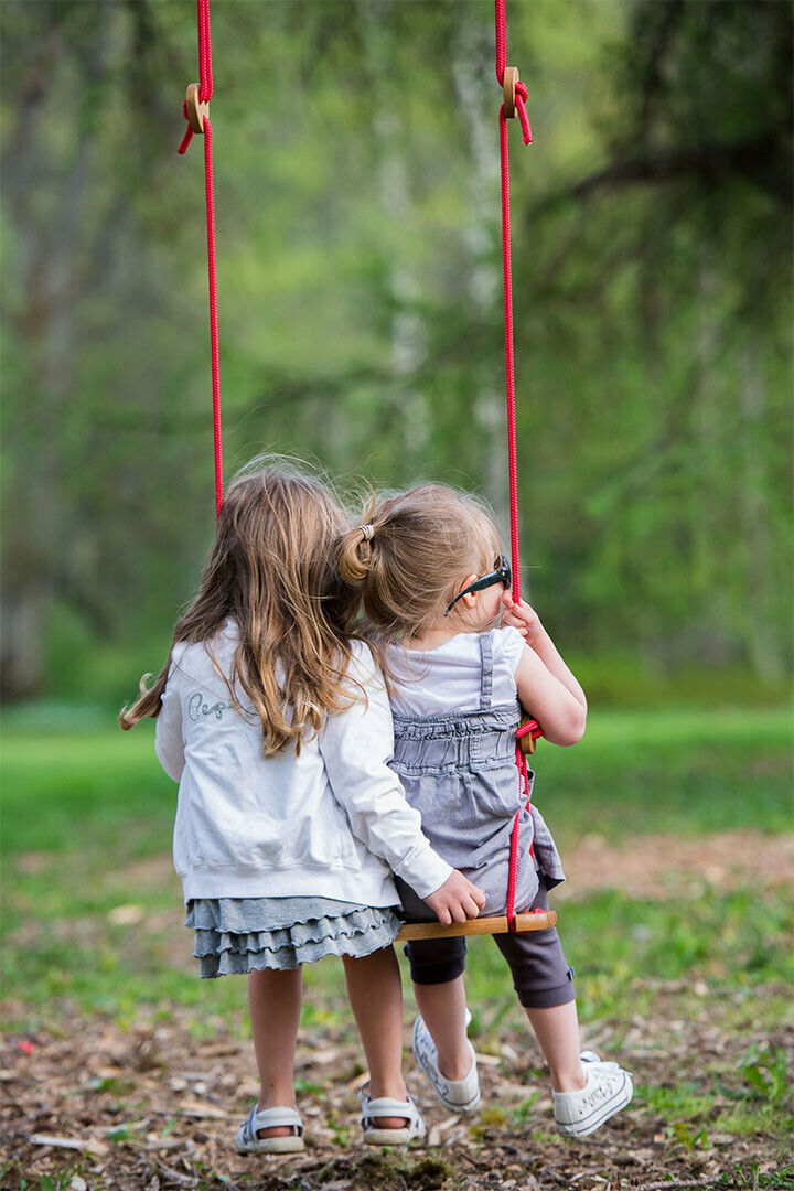 Little Girl In Swing Picture Poster Wall Art Print Home Wall Decor