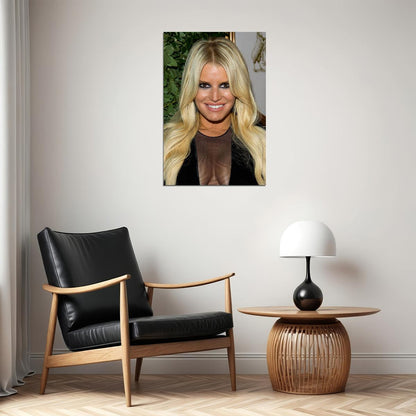 Jessica Simpson Singer Songwriter Actress Poster Wall Art Print Home Wall Decor