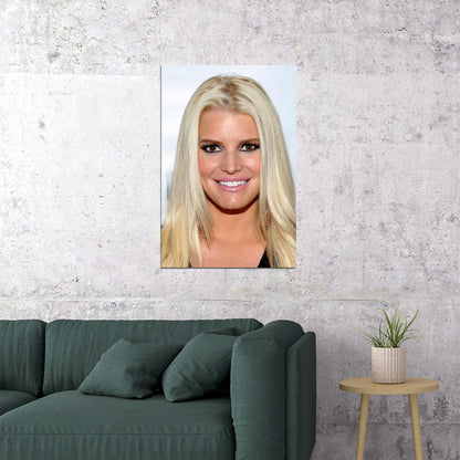 Jessica Simpson Actress Singer Songwriter Poster Wall Art Print Home Wall Decor