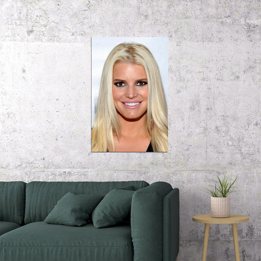 Jessica Simpson Actress Singer Songwriter Poster Wall Art Print Home Wall Decor