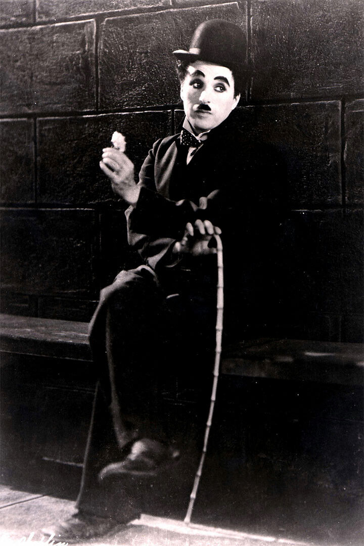 Charlie Chaplin Producer Silent Actress Artist Poster Wall Art Print Home Wall Decor