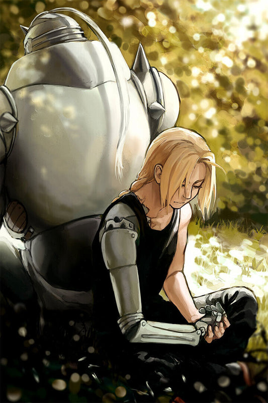 Fullmetal Alchemist Animation Fictional Character Poster Wall Art Print Home Wall Decor