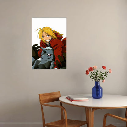 Fullmetal Alchemist Animation Excitement Poster Wall Art Print Home Wall Decor