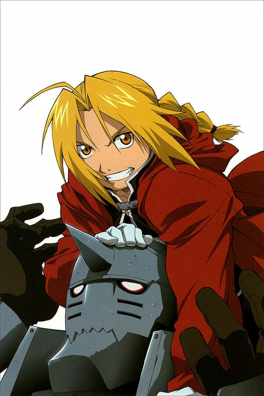 Fullmetal Alchemist Animation Excitement Poster Wall Art Print Home Wall Decor