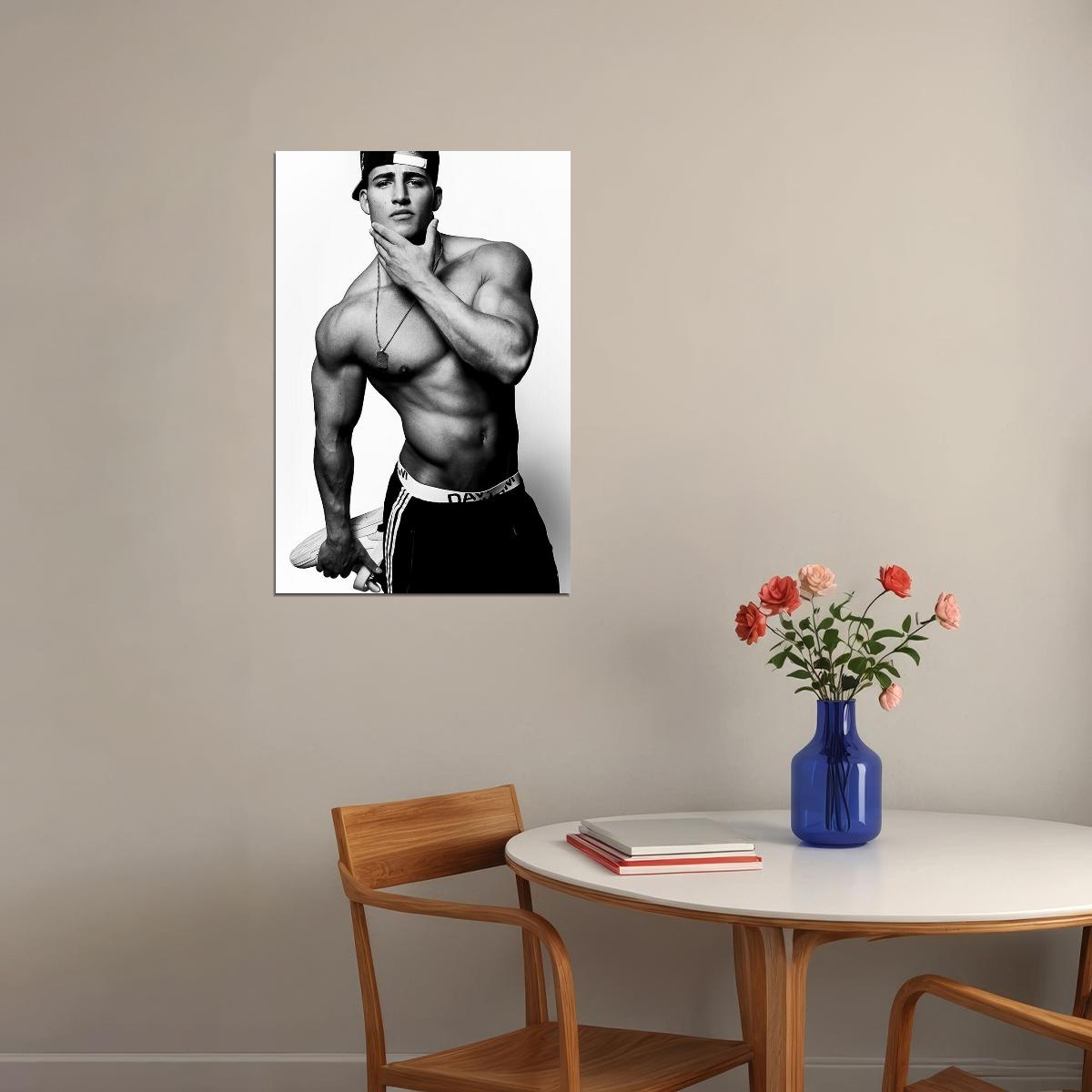 Johnny Boys Sexy Male Model Poster Wall Art Print Home Wall Decor