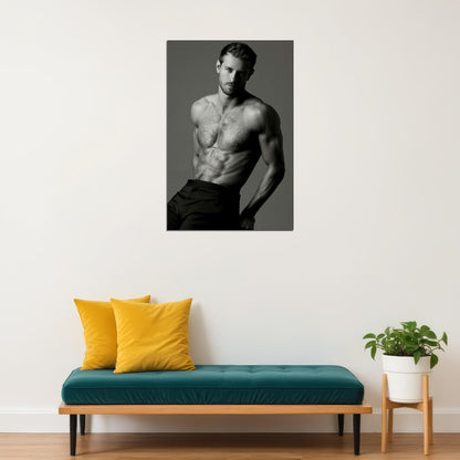 Ryan Boys Sexy Male Model Poster Wall Art Print Home Wall Decor