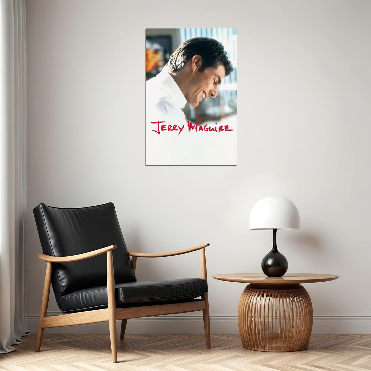Jerry Mcguire Movie Tom Cruise Comedy Drama Poster Wall Art Print Home Wall Decor