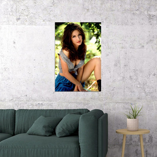 Danelle Folta Female Attractive Poster Wall Art Print Home Wall Decor