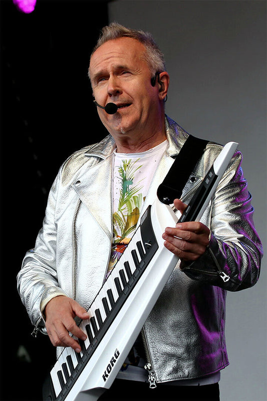 Howard Jones Music Red Background Singer Actor Poster Wall Art Print Home Wall Decor