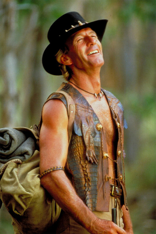 Paul Hogan Actor Crocodile Dundee Actor Comedian Poster Wall Art Print Home Wall Decor