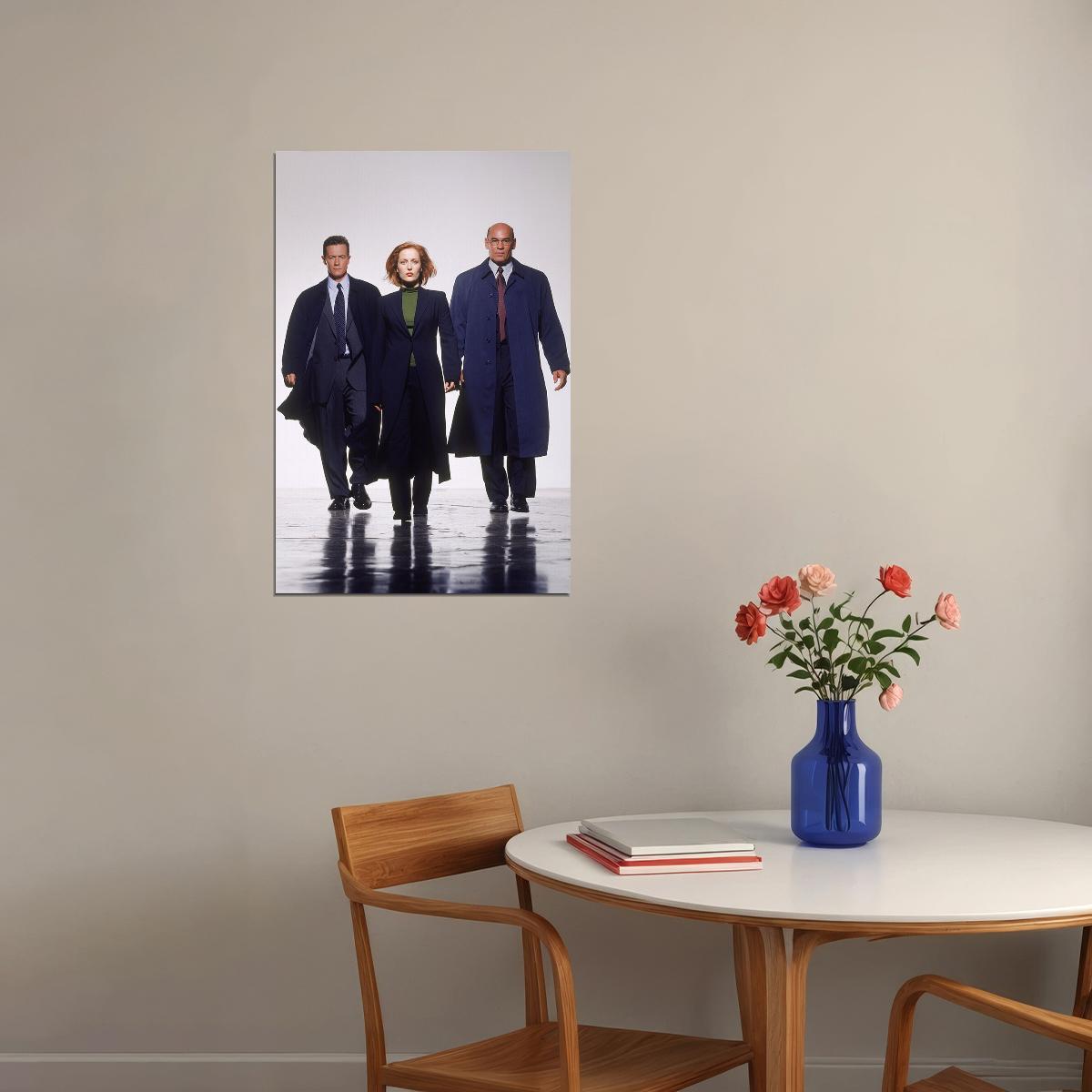 X-files Movie Mulder And Scully Crime Drama Poster Wall Art Print Home Wall Decor