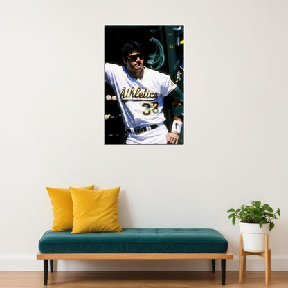 Jose Canseco Oakland Baseball Sport Poster Wall Art Print Home Wall Decor