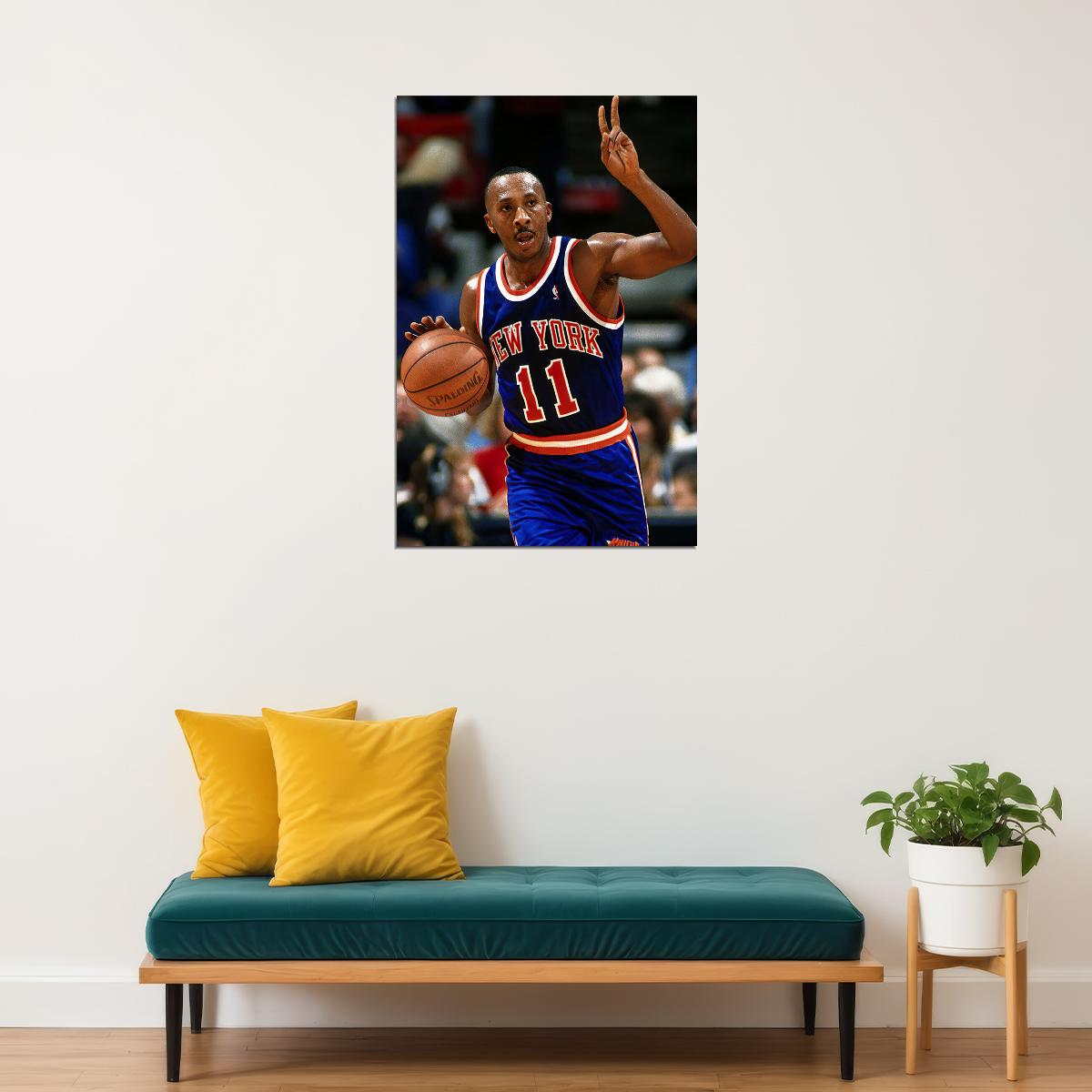 Basketball Derek Harper Dallas Sport Poster Wall Art Print Home Wall Decor