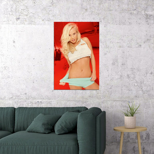 Jaime Bergman Sexy Female Model Artist Poster Wall Art Print Home Wall Decor
