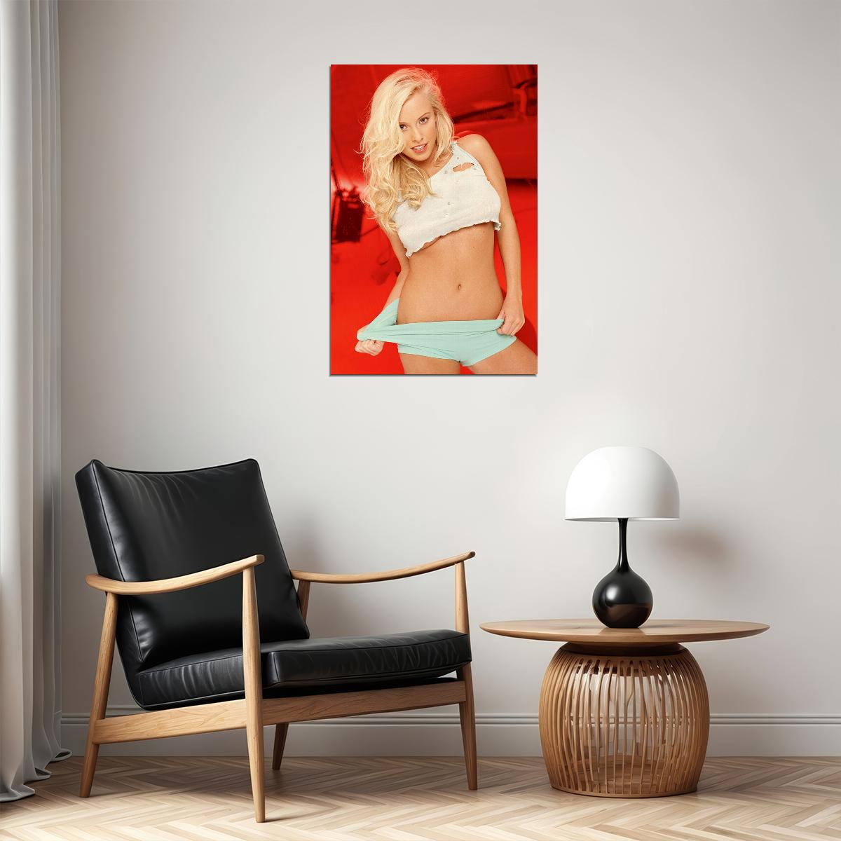 Jaime Bergman Sexy Female Model Artist Poster Wall Art Print Home Wall Decor