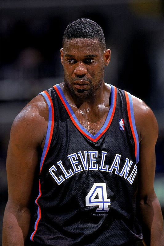 Shawn Kemp Cleveland Cavs Sport Athlete Poster Wall Art Print Home Wall Decor