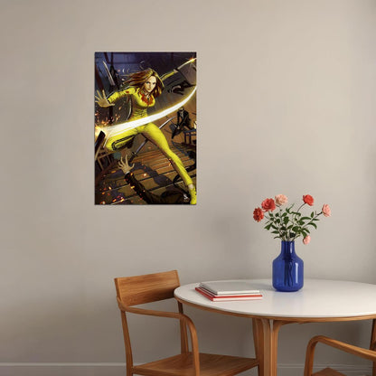 Kill Bill Vol Movie Movie Uma Thurman Horror Poster Wall Art Print Home Wall Decor