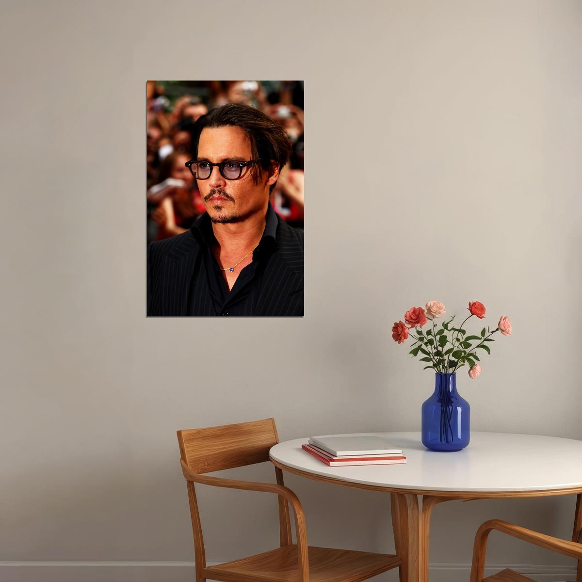 Johnny Depp Guitarist Musician Artist Poster Wall Art Print Home Wall Decor