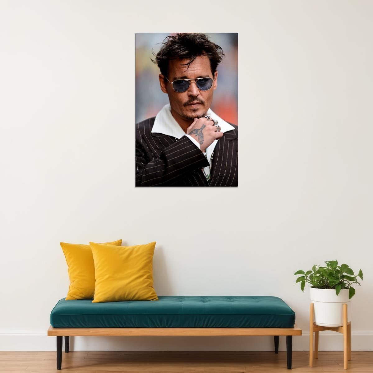 Johnny Depp Producer Movie Actor Poster Wall Art Print Home Wall Decor