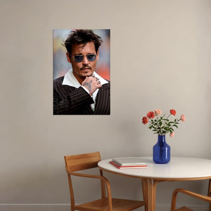 Johnny Depp Producer Movie Actor Poster Wall Art Print Home Wall Decor