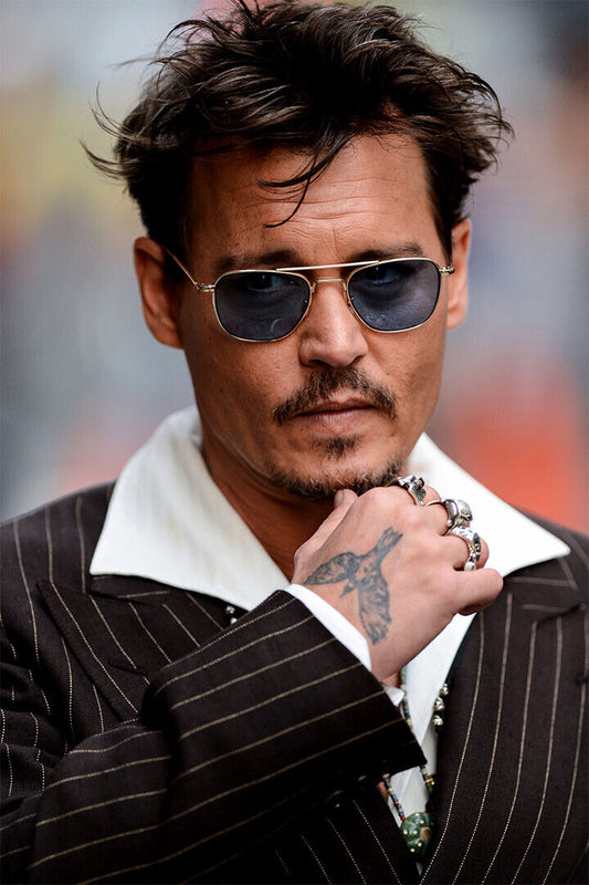 Johnny Depp Producer Movie Actor Poster Wall Art Print Home Wall Decor