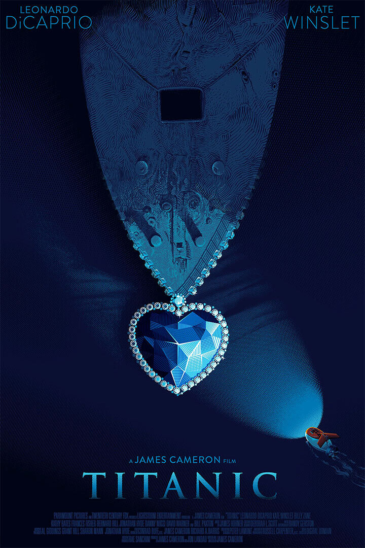 Titanic Movie History Drama Romantic Poster Wall Art Print Home Wall Decor
