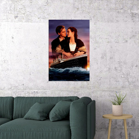 Titanic Movie Nothing On Earth Romantic Drama Poster Wall Art Print Home Wall Decor