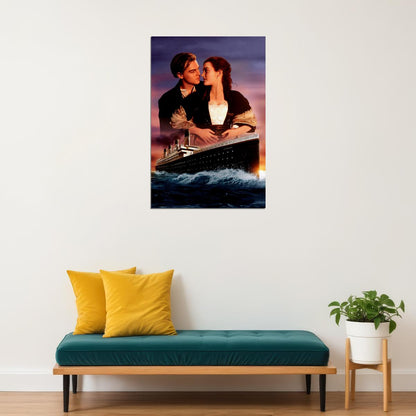Titanic Movie Nothing On Earth Romantic Drama Poster Wall Art Print Home Wall Decor