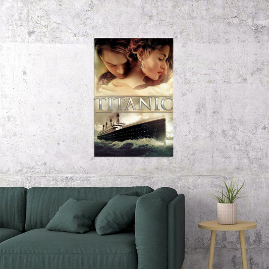 Titanic Movie Dancing Drama Romantic Poster Wall Art Print Home Wall Decor