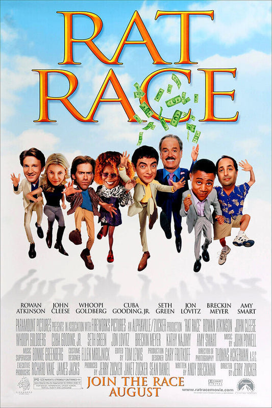 Rat Race Movie Adventure Comedy Action Poster Wall Art Print Home Wall Decor