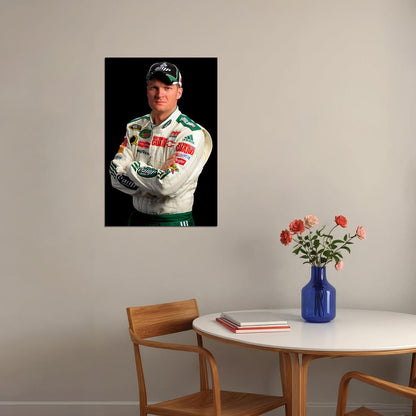 Racer Dale Earnhardt Jr Sports Drive Picture Poster Wall Art Print Home Wall Decor