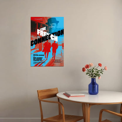 The French Connection Movie Action Crime Drama Poster Wall Art Print Home Wall Decor