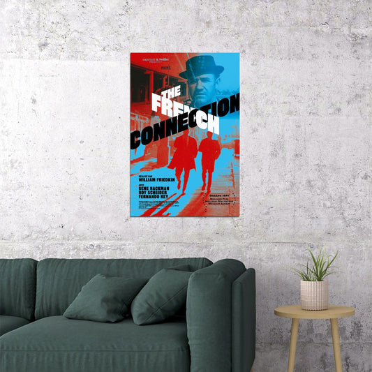 The French Connection Movie Action Crime Drama Poster Wall Art Print Home Wall Decor