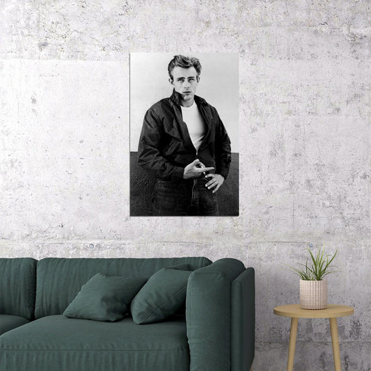James Dean Vintage Photography Legendary Artist Poster Wall Art Print Home Wall Decor