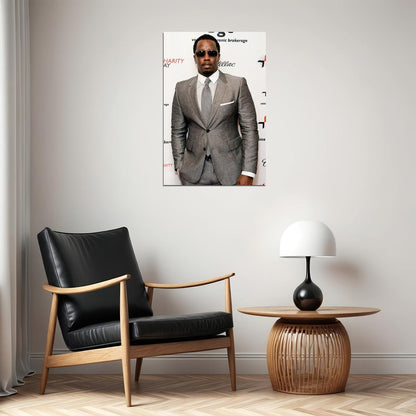 Puff Daddy Rap Artist Musician Singer Producer Poster Wall Art Print Home Wall Decor