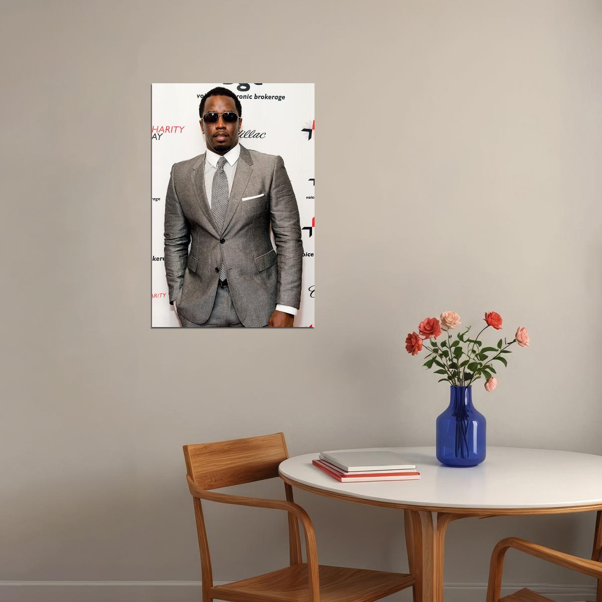 Puff Daddy Rap Artist Musician Singer Producer Poster Wall Art Print Home Wall Decor