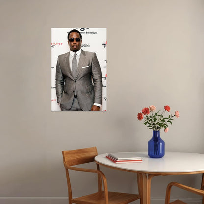 Puff Daddy Rap Artist Musician Singer Producer Poster Wall Art Print Home Wall Decor