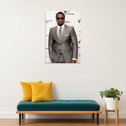 Puff Daddy Rap Artist Musician Singer Producer Poster Wall Art Print Home Wall Decor
