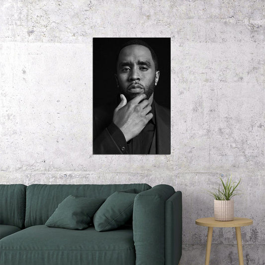 Puff Daddy Producer Songwriter Artist Singer Poster Wall Art Print Home Wall Decor