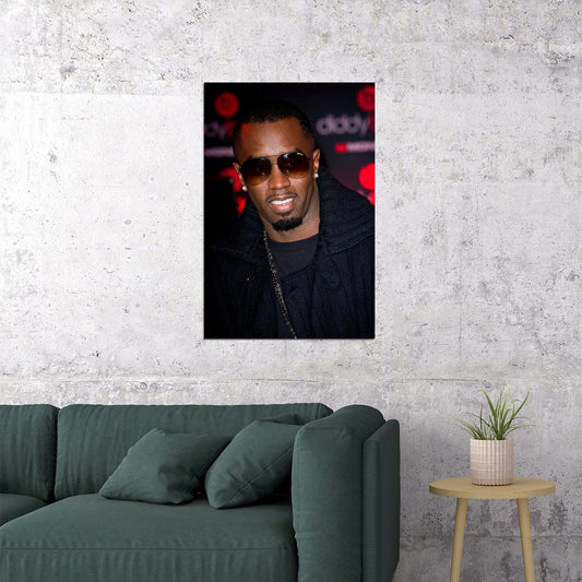 Puff Daddy Singer Music Artist Songwriter Poster Wall Art Print Home Wall Decor
