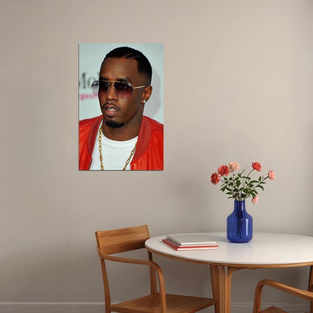 Puff Daddy Music Artist Songwriter Singer Poster Wall Art Print Home Wall Decor