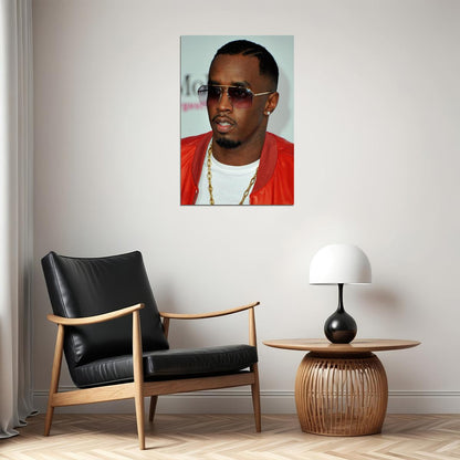 Puff Daddy Music Artist Songwriter Singer Poster Wall Art Print Home Wall Decor