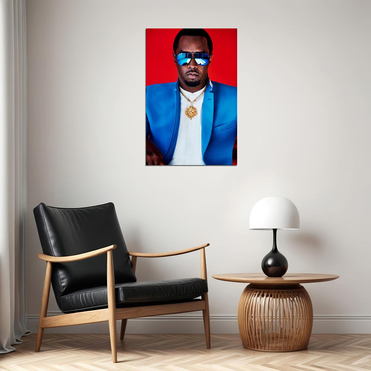 Puff Daddy Singer Entrepreneur Artist Poster Wall Art Print Home Wall Decor