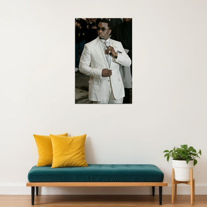 Puff Daddy Musıc Rap Artist Singer Poster Wall Art Print Home Wall Decor
