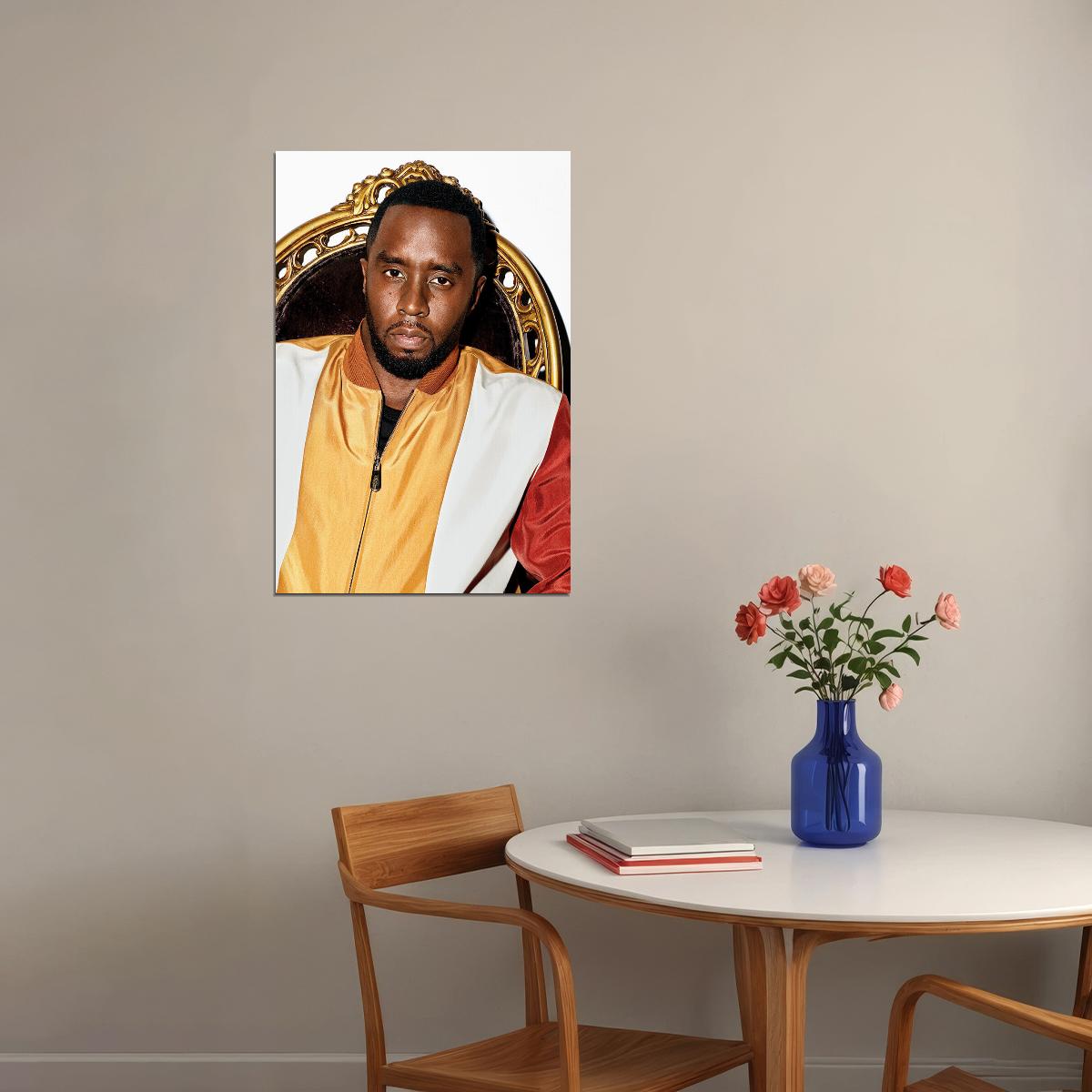 Puff Daddy Musıc Rap Artist Singer Poster Wall Art Print Home Wall Decor