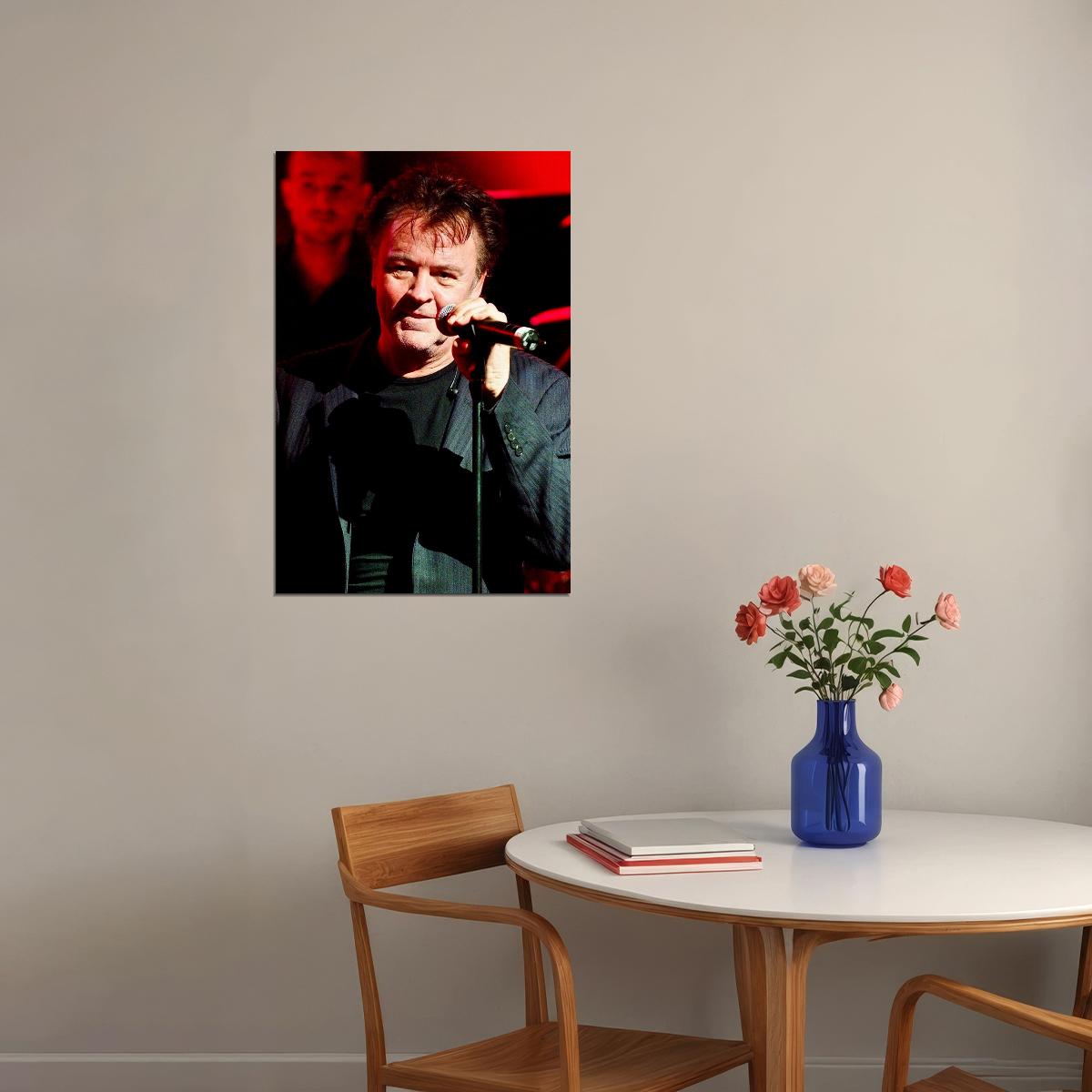 Paul Young British Singer Musician Poster Wall Art Print Home Wall Decor