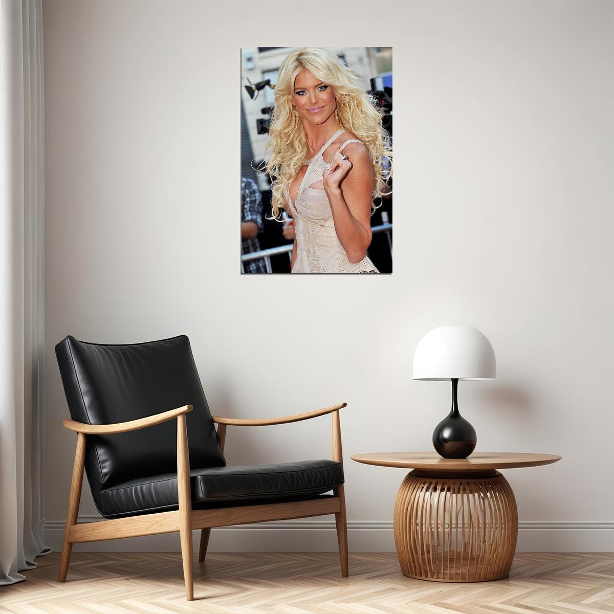 Victoria Silvstedt Sexy Female Model Artist Actor Poster Wall Art Print Home Wall Decor