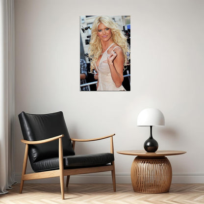 Victoria Silvstedt Sexy Female Model Artist Actor Poster Wall Art Print Home Wall Decor